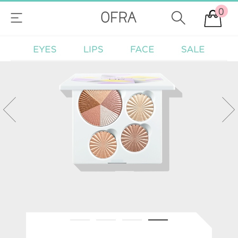 OFRA Glow Up highlighter pallette